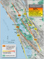 sF bay area equrthquake probability map