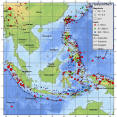 indonesia seismicity map