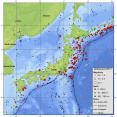 japan seismicity map usgs